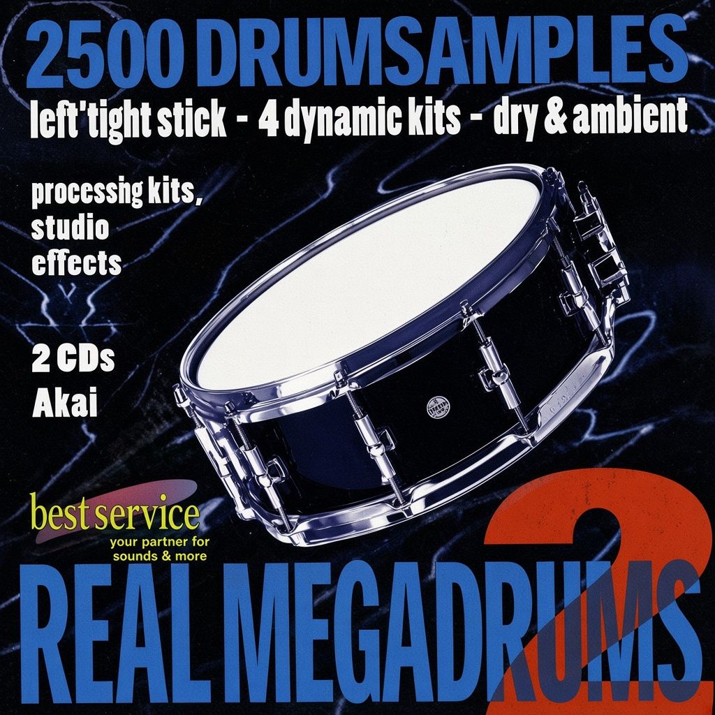 Real Mega Drums 2 CD 1
