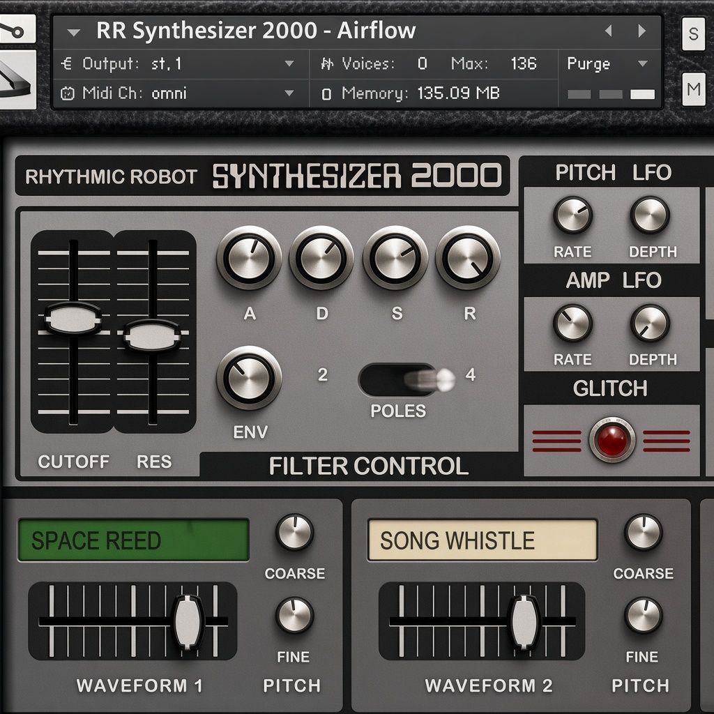 Rhythmic Robot Synthesizer 2000