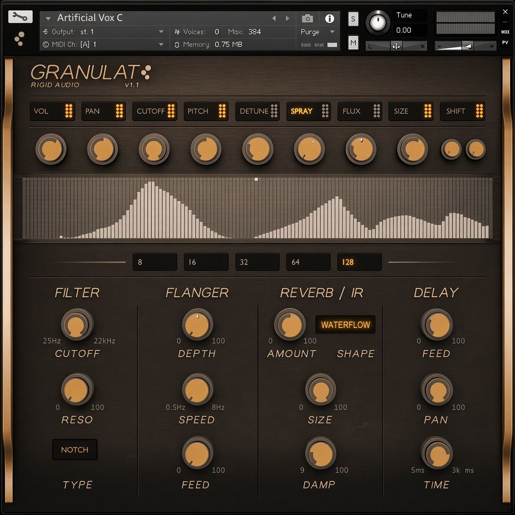 Rigid Audio Granulat v1.1