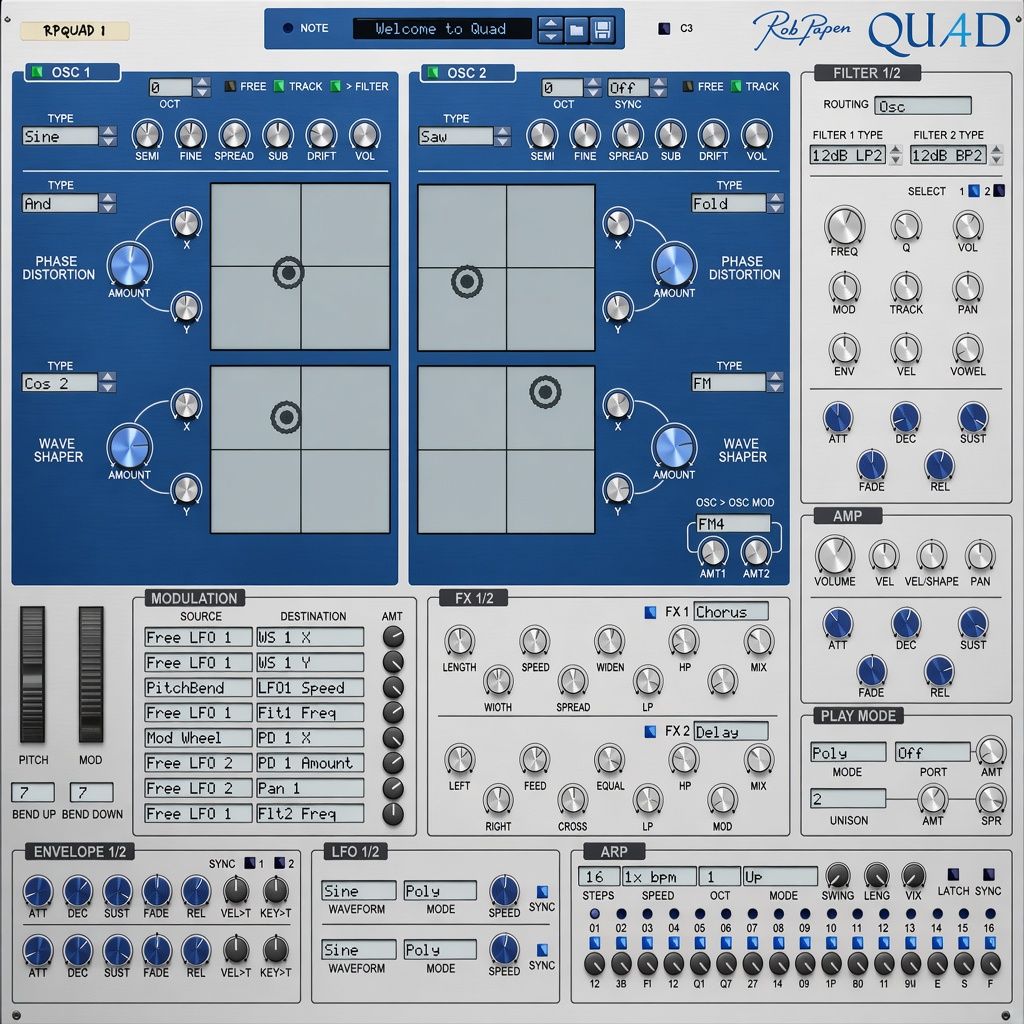 Rob Papen Quad v1.0.1c
