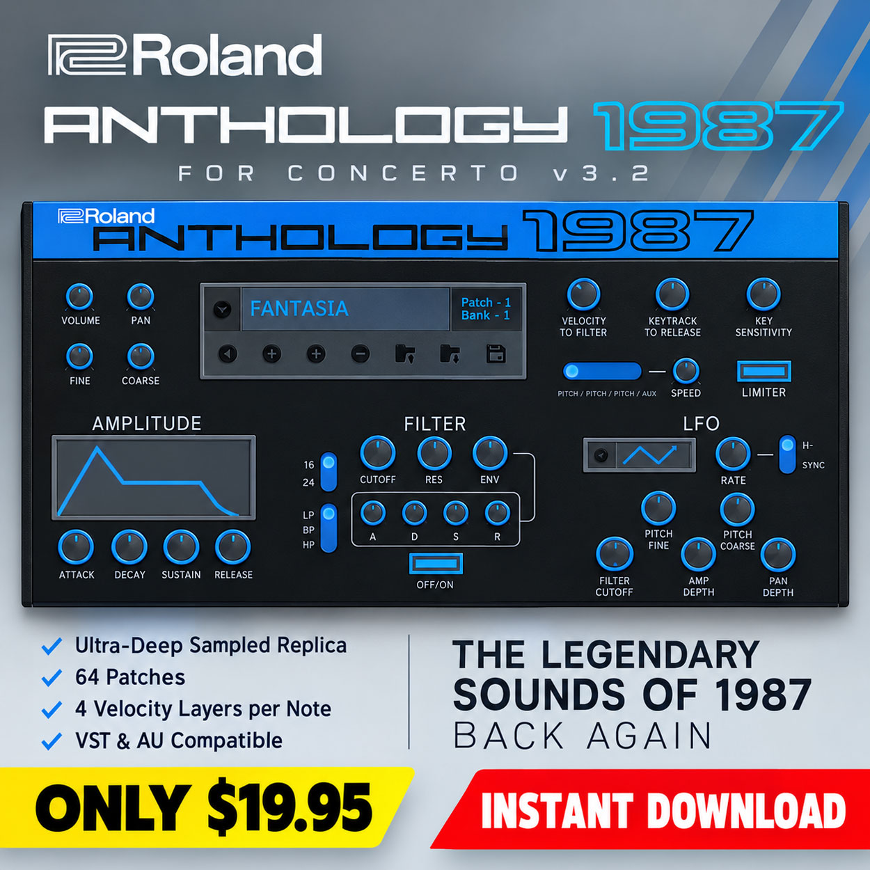Roland VS Anthology 1987 for Concerto v3.2.0