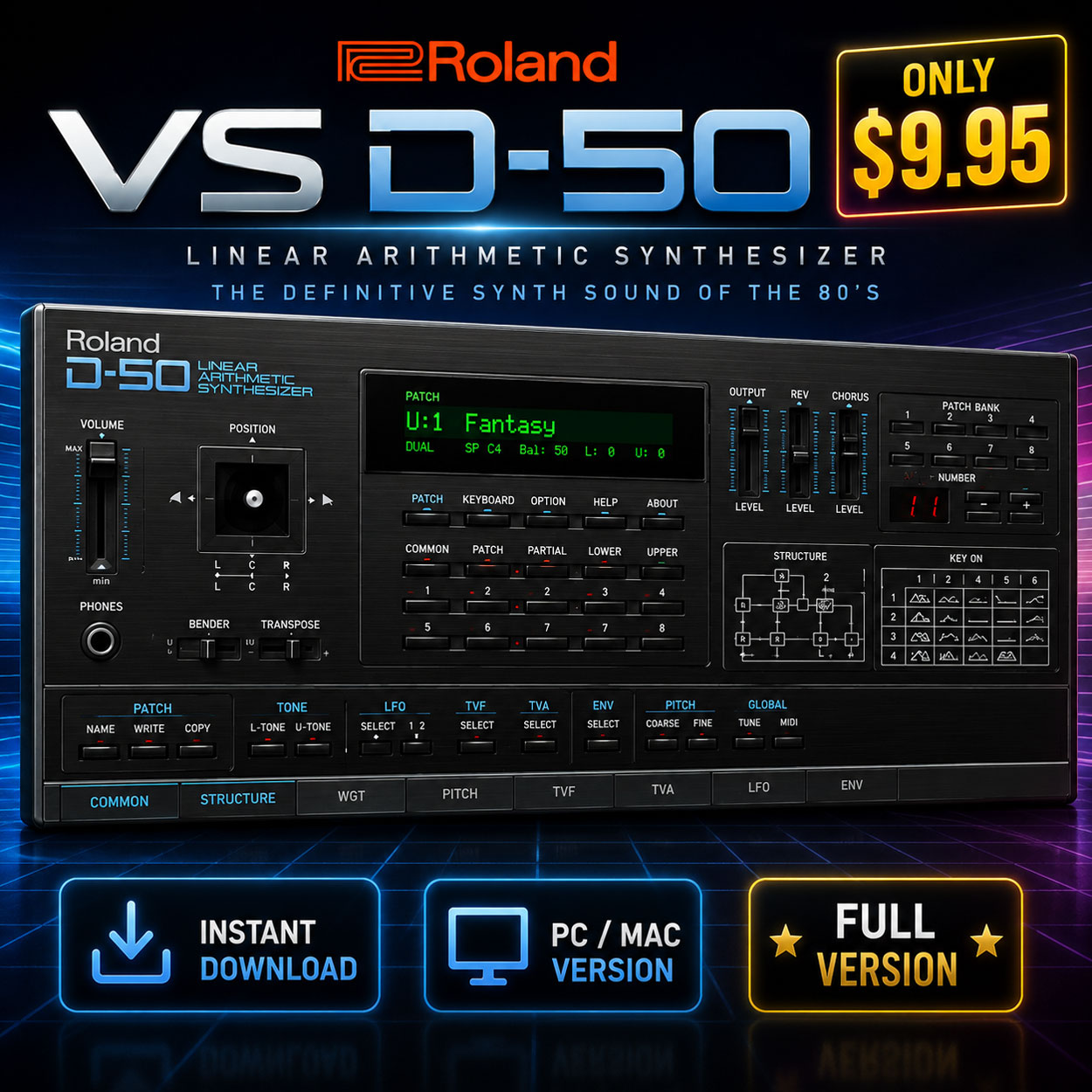 Roland VS D-50 v1.0.9