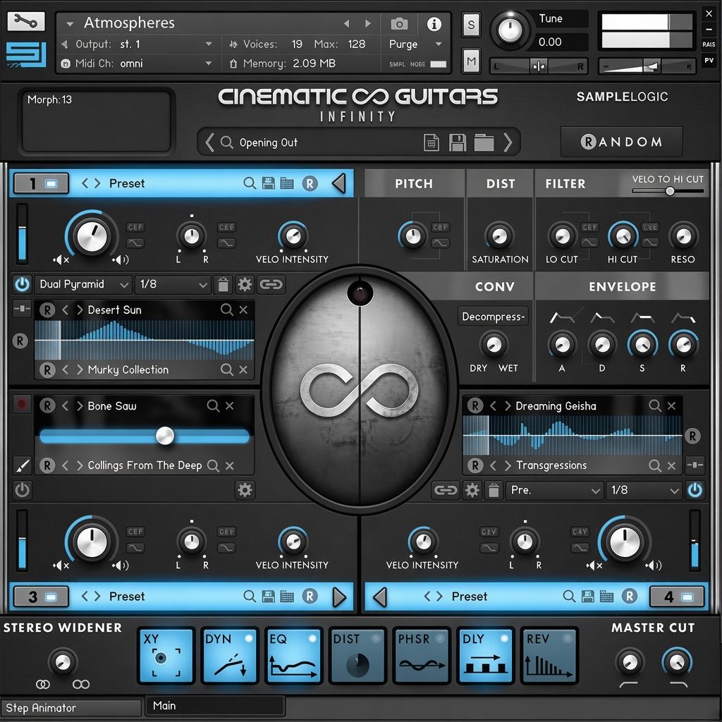 Sample Logic Cinematic Guitars Infinity [6 DVD]
