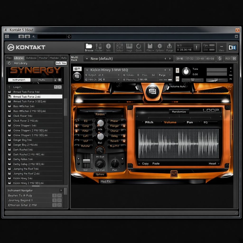 Sample Logic Synergy X [4 DVD]