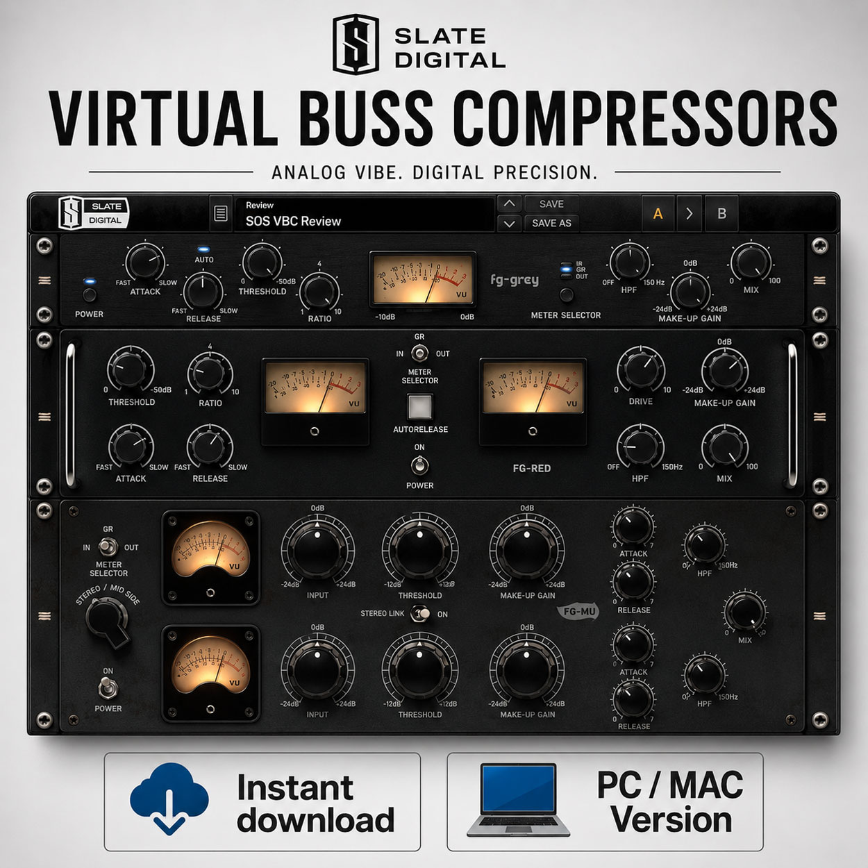 Slate Digital Virtual Buss Compressors v1.2.9.1