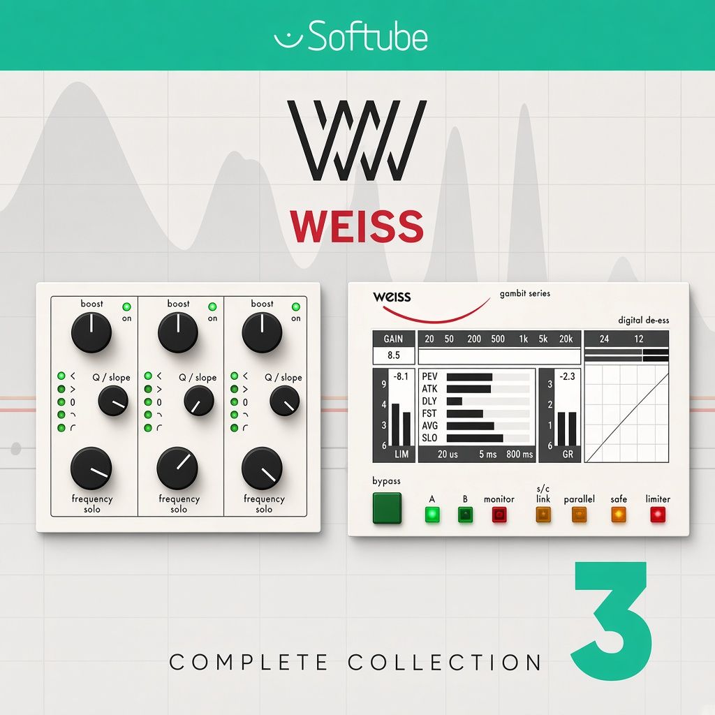 Softube Weiss Complete Collection Plug-ins Softube Weiss Complete Collection Plug-ins