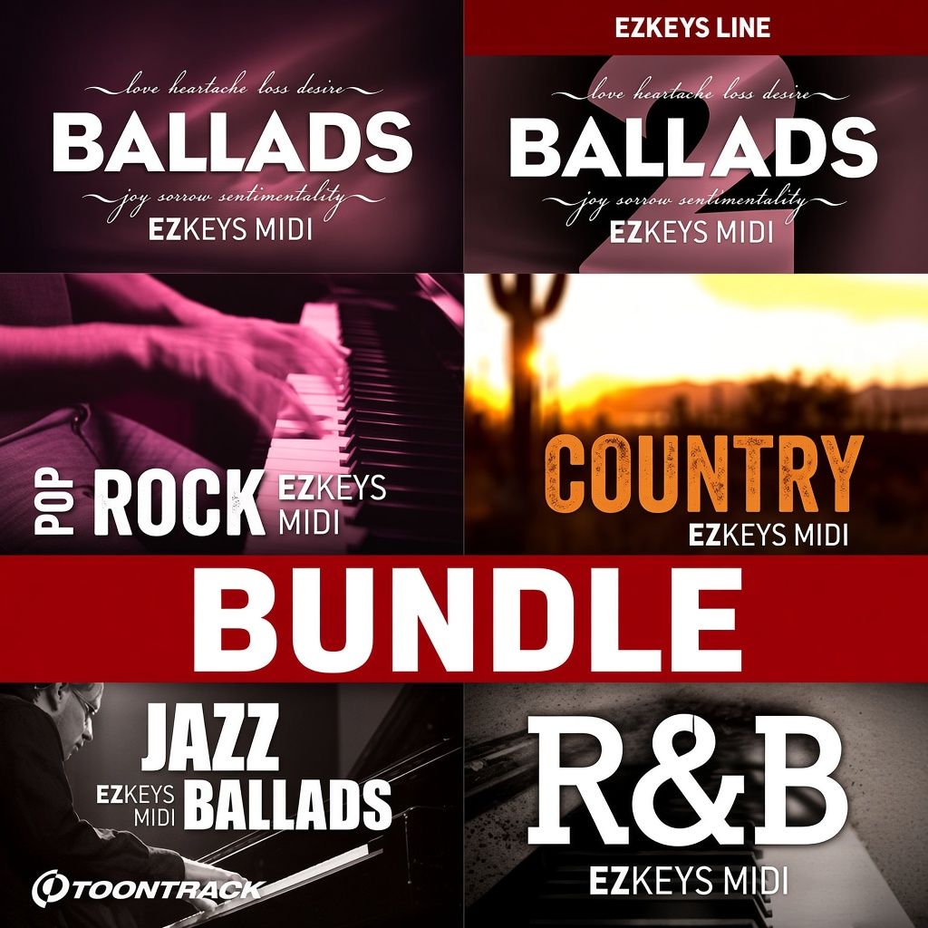 Songwriting EZkeys MIDI 6 Pack Songwriting EZkeys MIDI 6 Pack