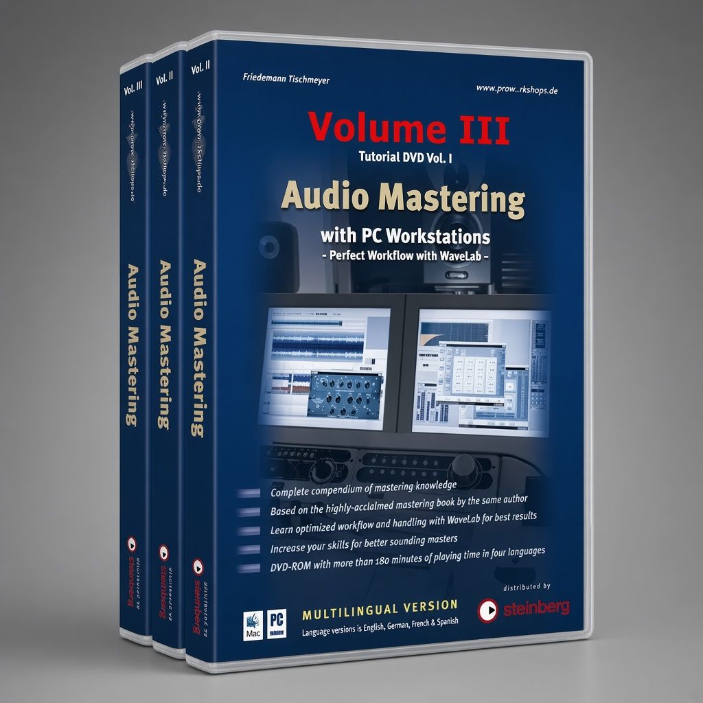 Steinberg Audio Mastering Tutorial [3 DVD]