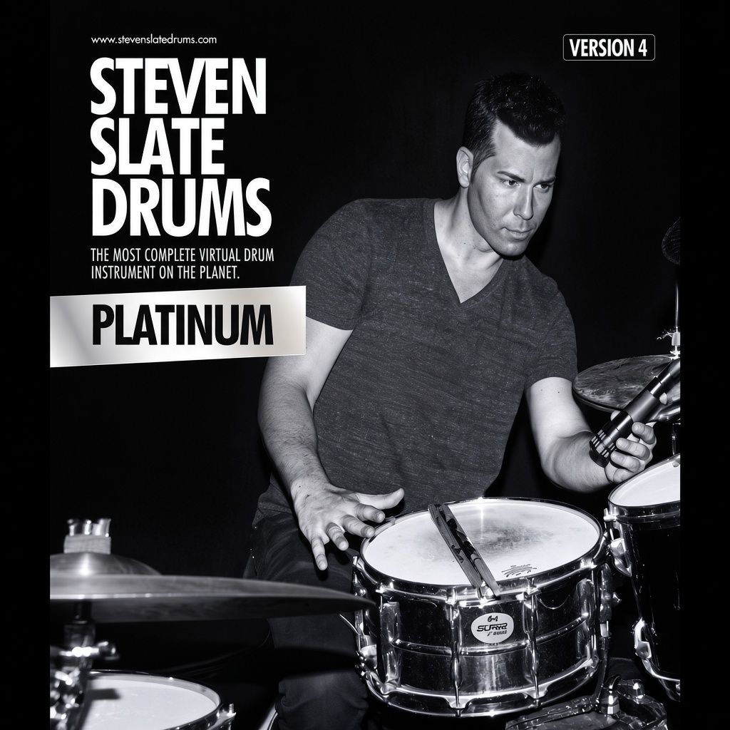 Steven Slate Drums 4 + SSD4 Library Platinum