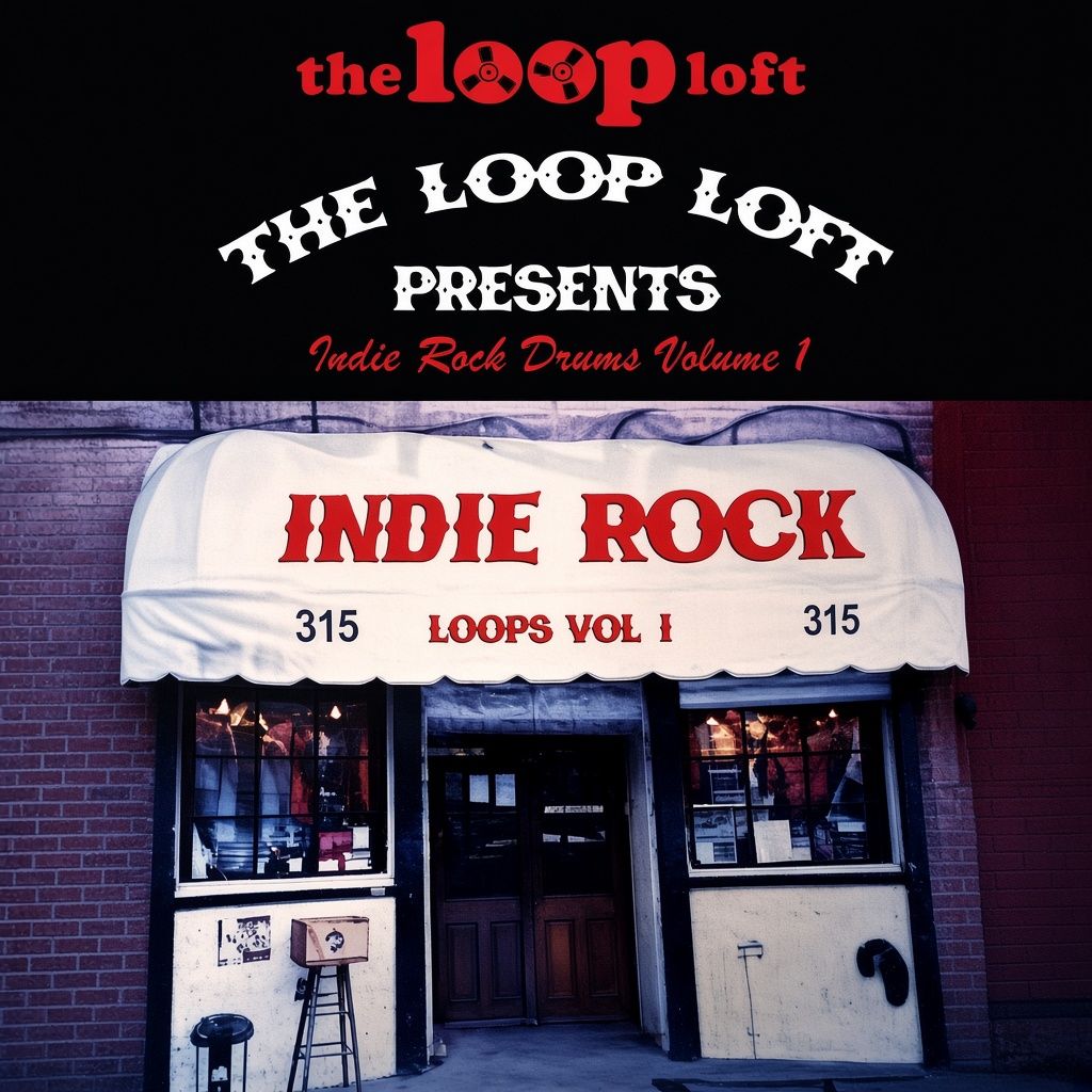 The Loop Loft Indie Rock Drums Vol.1 [DVD]