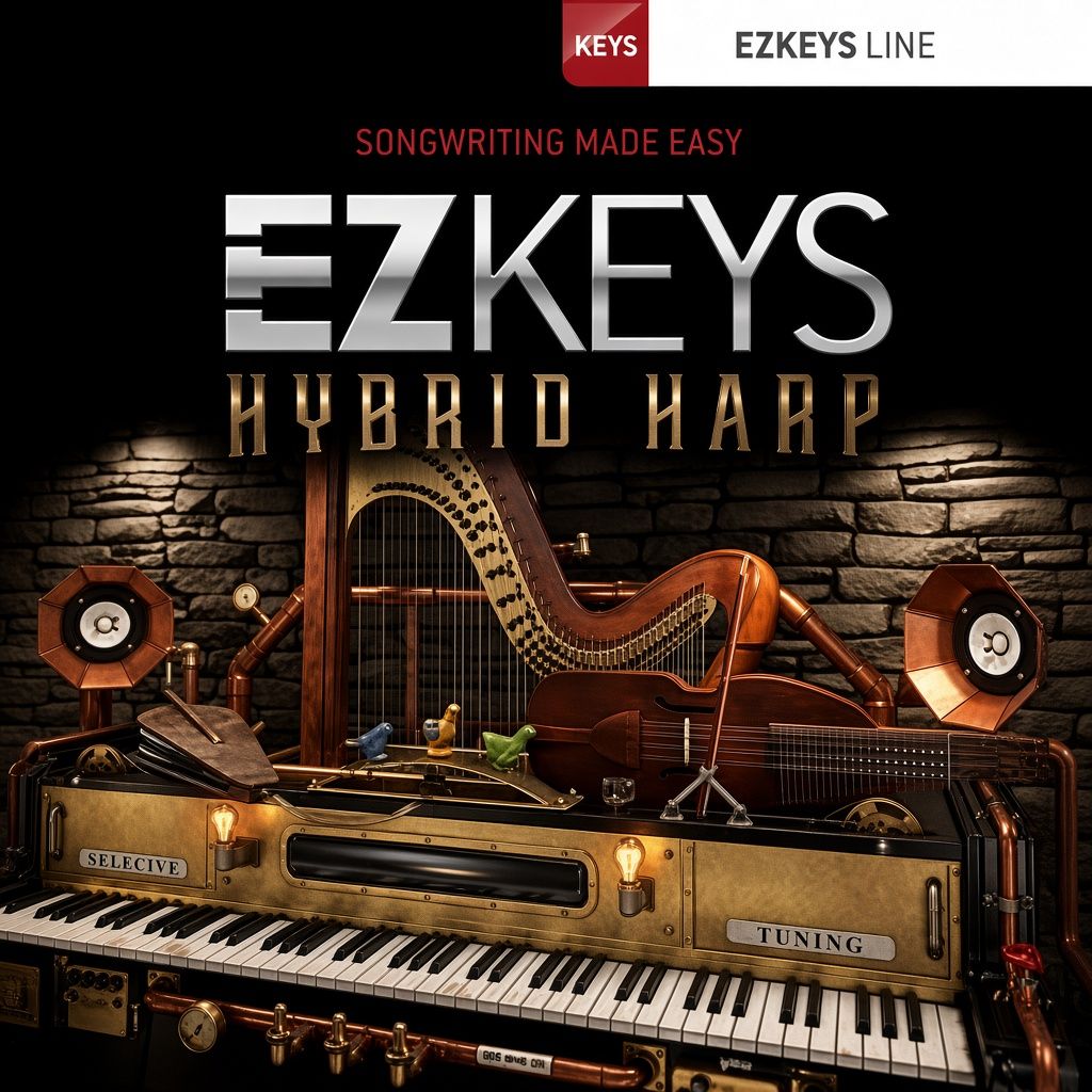 Toontrack EZkeys Hybrid Harp v1.0.1
