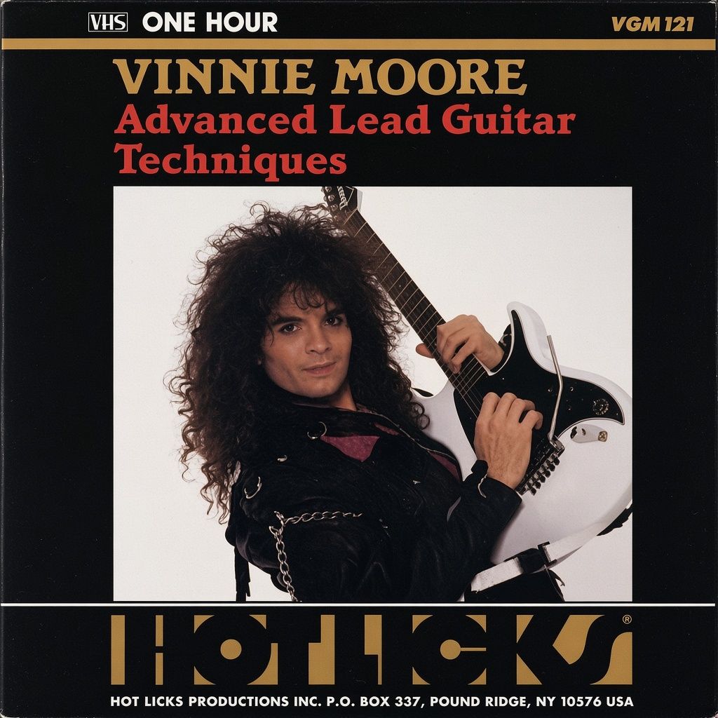 Vinnie Moore - Lead guitar techniques, hot licks