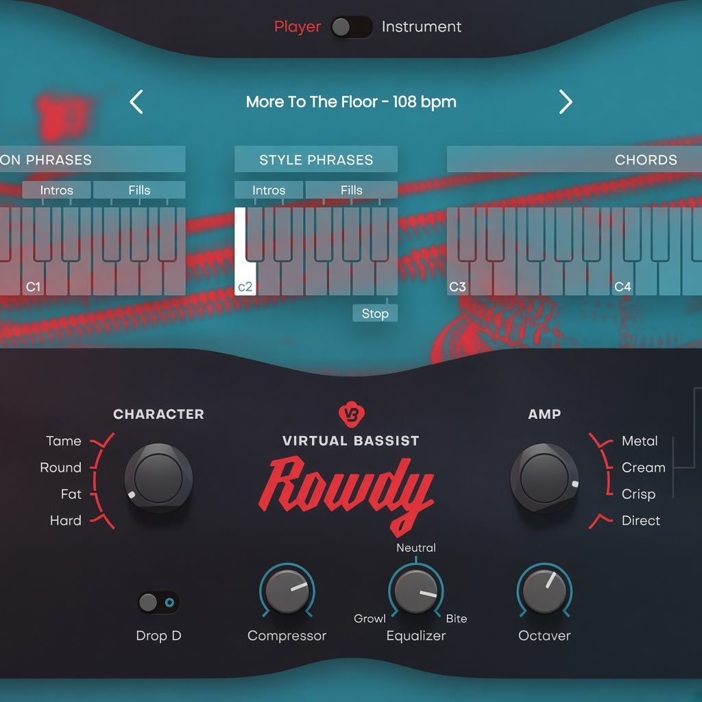 Virtual Bassist Rowdy