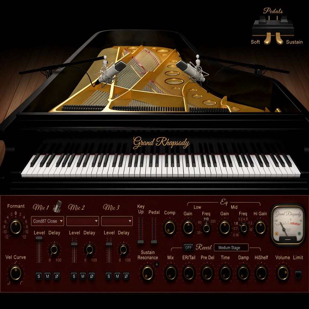 Waves Grand Rhapsody Library SD + HD