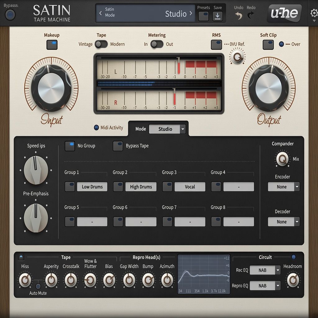 u-he Satin v1.3.0 u-he Satin v1.3.0